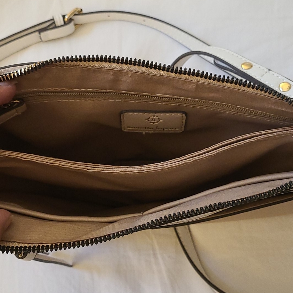 Nanette Lepore Nude Crossbody Handbag - Picture 9 of 9